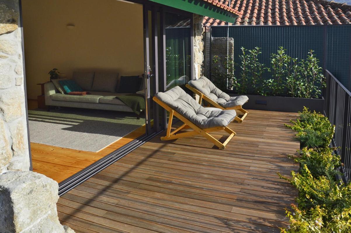 Casas De Pousadouro Baiao Bagian luar foto